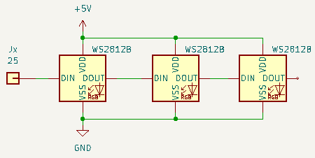 led strip schematic