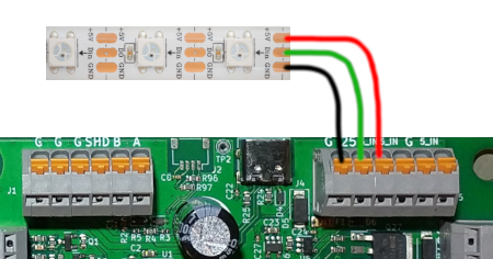 led strip wiring