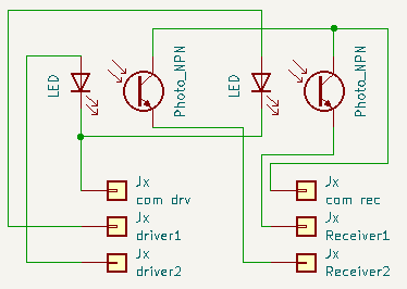 opto transistor schematic