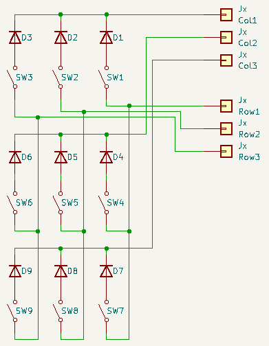 switch matrix schematic